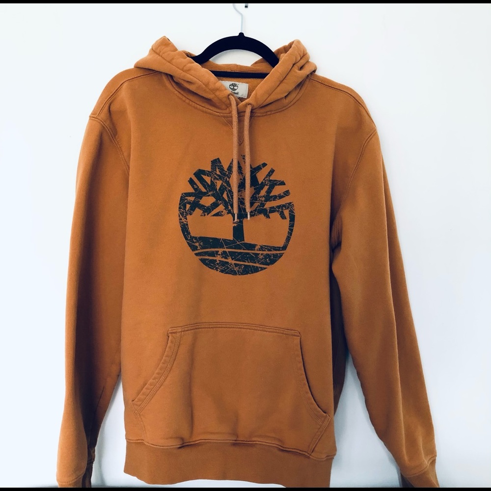 Timberland Mustard colored hoodie - approx W’s M/L